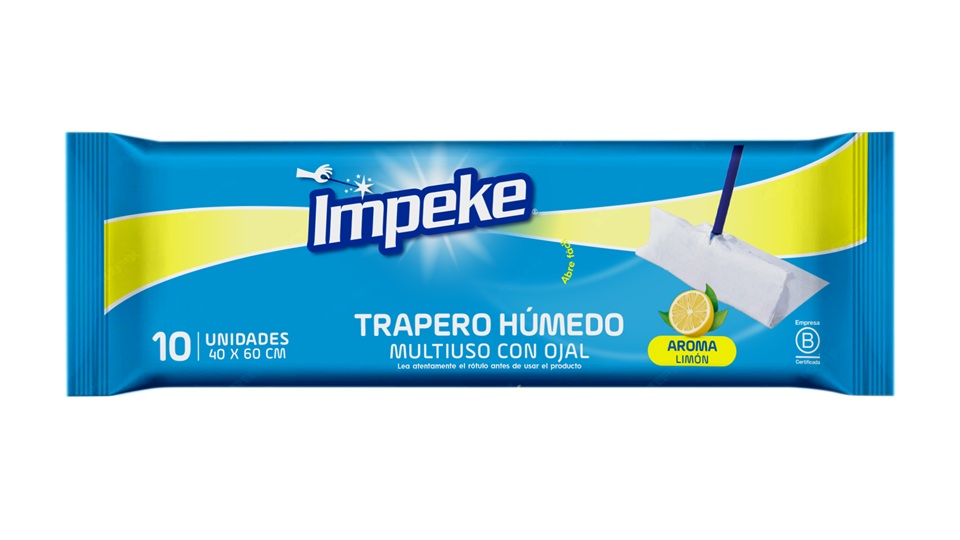 Trapero Húmedo Limón Impeke ( 3 UD )