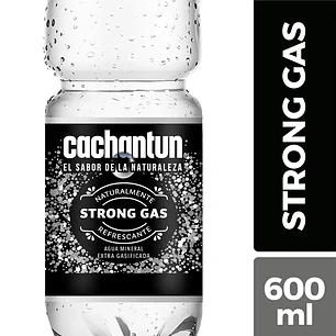 Agua Mineral Strong Gas Cachantun ( 12 x 600 ML )