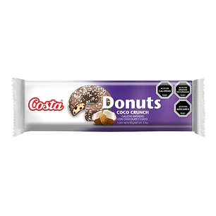 Galleta Donuts Coco Crunch Costa ( 4 x 100 G )