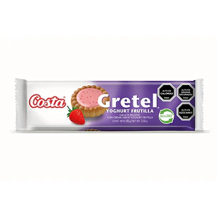 Galleta Gretel Yoghurt Frutilla Costa ( 4 x 85 G )