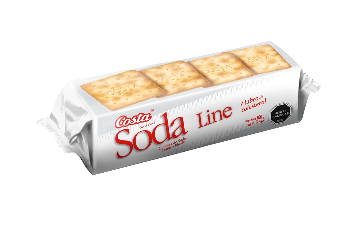 Galleta Soda Line Costa ( 4 x 160 G )