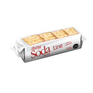 Galleta Soda Line Costa ( 4 x 160 G )