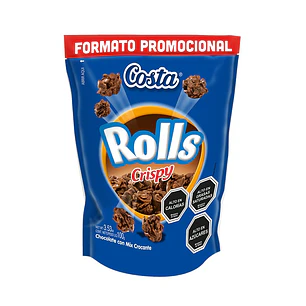 Chocolate Rolls Crispy Costa ( 3 x 100 G )
