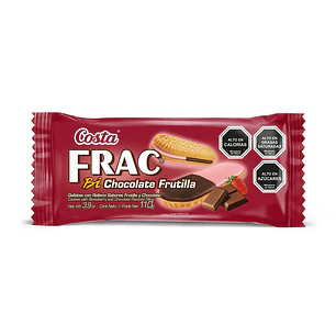 Galleta Frac Bi Chocolate Frutilla Costa ( 4 x 110 G )
