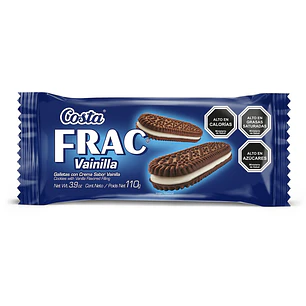 Galleta Frac Vainilla Costa ( 4 x 110 G )