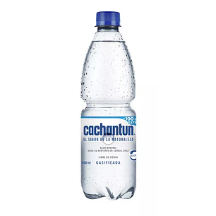 Agua Mineral con Gas Cachantun ( 12 x 600 ML )