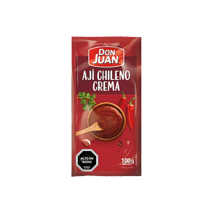 Ají Crema Sachet Don Juan ( 18 x 100 G )
