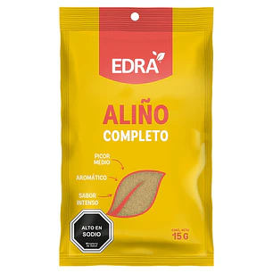 Aliño Completo Edra ( 5 x 15 G )