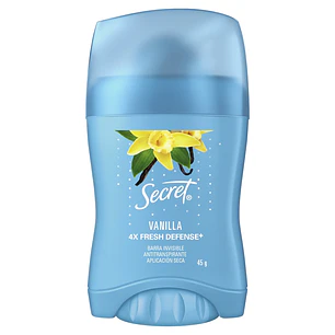 Desodorante Antitranspirante en Barra Secret Vainilla  ( 3 x 45 G )