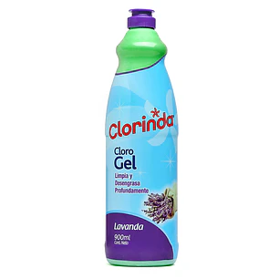 Cloro Gel Lavanda Clorinda ( 3 x 900 ML )