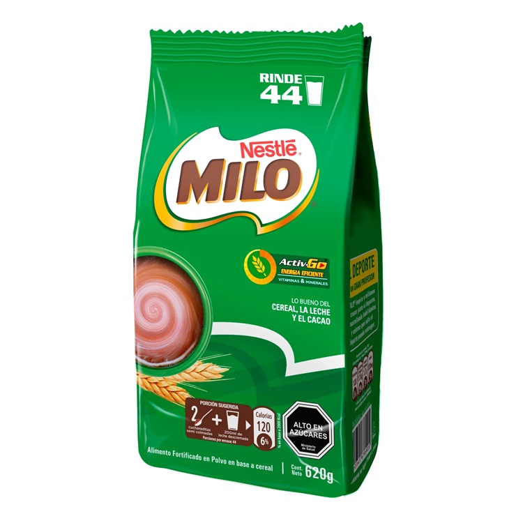 Alimento Fortificado Milo ( 4 x 620 G )