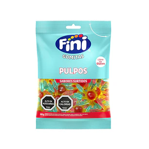 Gomitas Fini Pulpos ( 4 x 80 G )