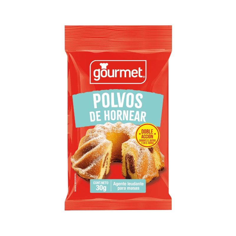 Polvos de Hornear Gourmet ( 10 x 30 G )