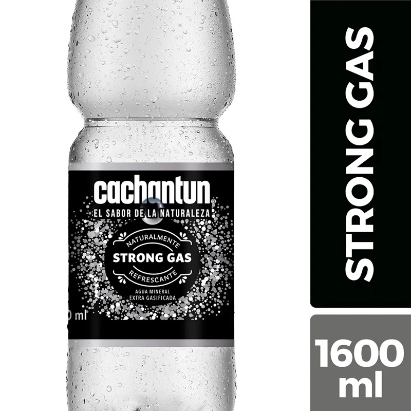 Agua Mineral Strong Gas Cachantun ( 6 x 1.6 LT )