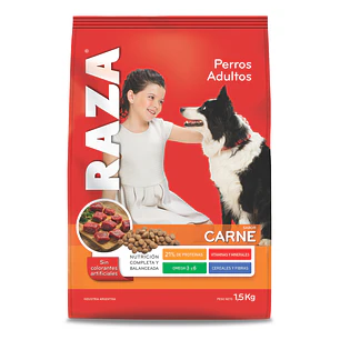 Alimento Perro Adulto Carne Raza ( 3 x 1.5 KG )