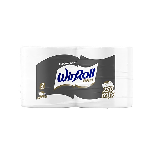 Toalla de Papel 1 Hoja Winroll Expert ( 2 x 250 MT )