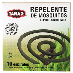 Repelente de Mosquitos Citronella Tanax ( 2 x 10 UD )