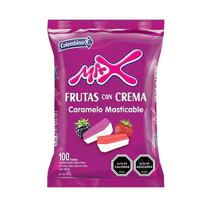 Masticables Max Frutas con Crema Colombina ( 430 G )