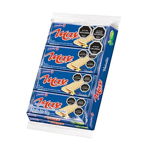 Galletas Oblea Max Vainilla Colombina ( 192 G )