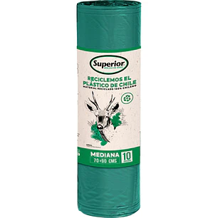 Bolsas de Basura Superior Rollo 70x90cm ( 1 Rollo )