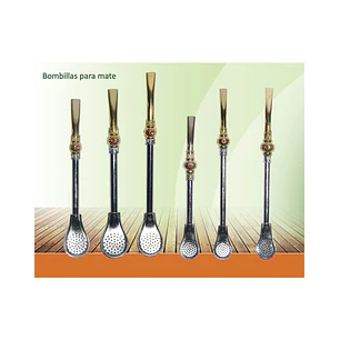 Bombillas para Mate Surtidas ( 5 UD )