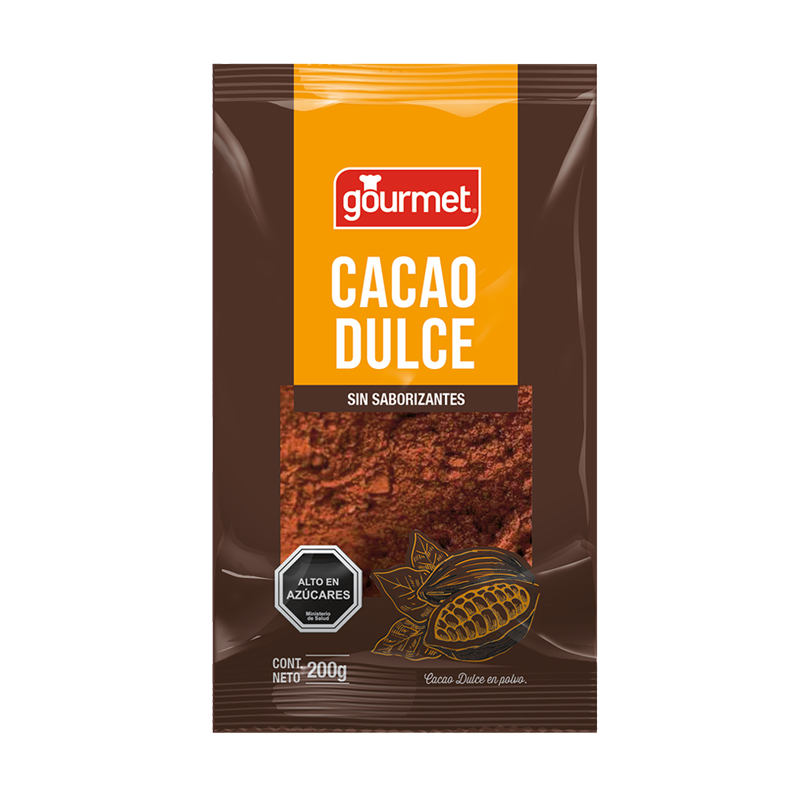 Cacao Gourmet Dulce ( 4 x 200 G )