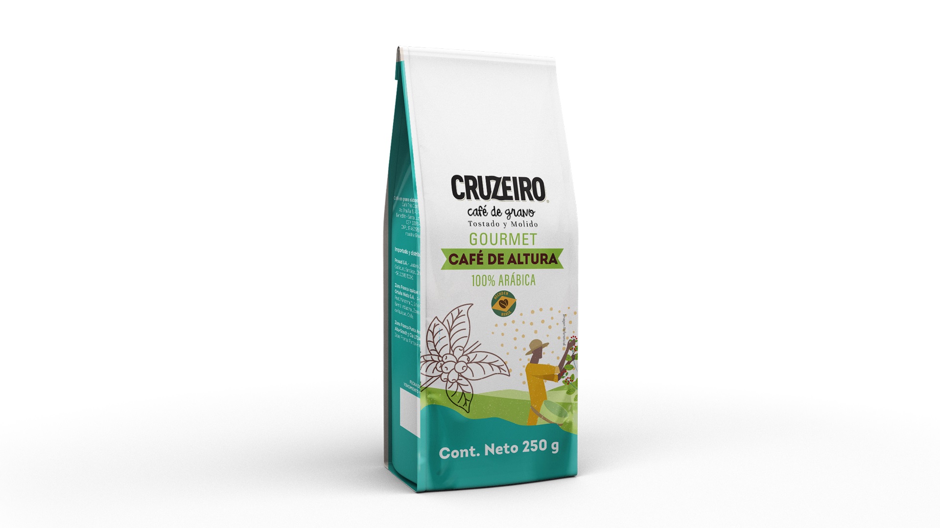 Café de Grano Molido Cruzeiro Altura ( 250 G )