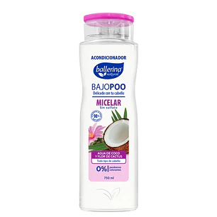 Acondicionador Ballerina Botella Micelar ( 2 x 750 ML )