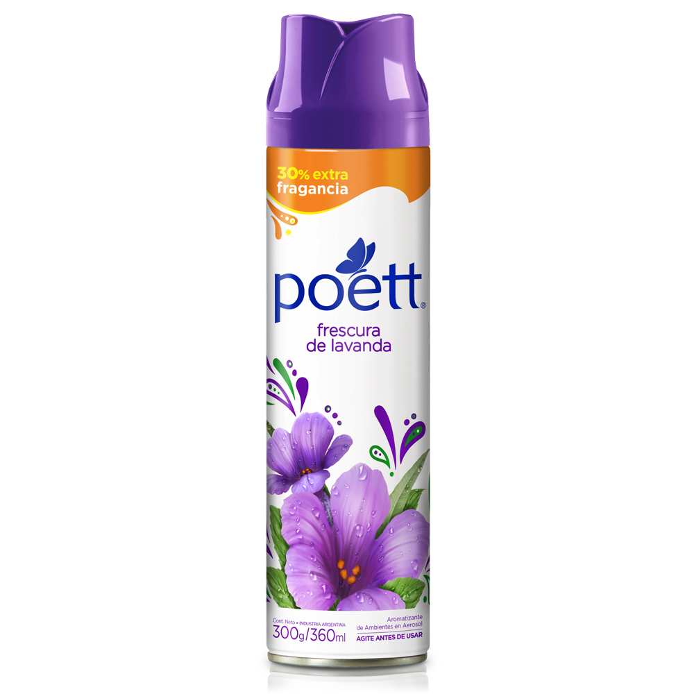 Aerosol Poett Lavanda ( 3 x 360 ML )