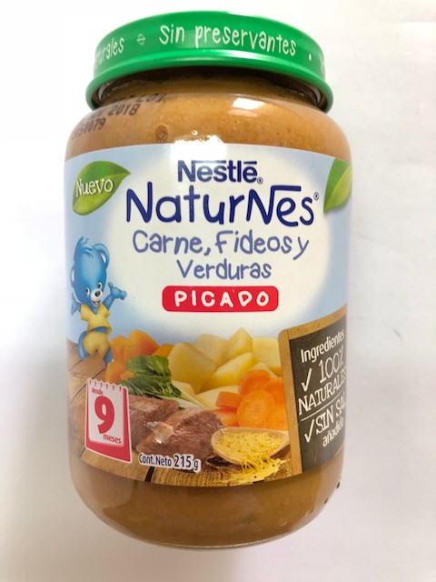 Picados Nestlé Carne con Verduras ( 6 x 215 G )