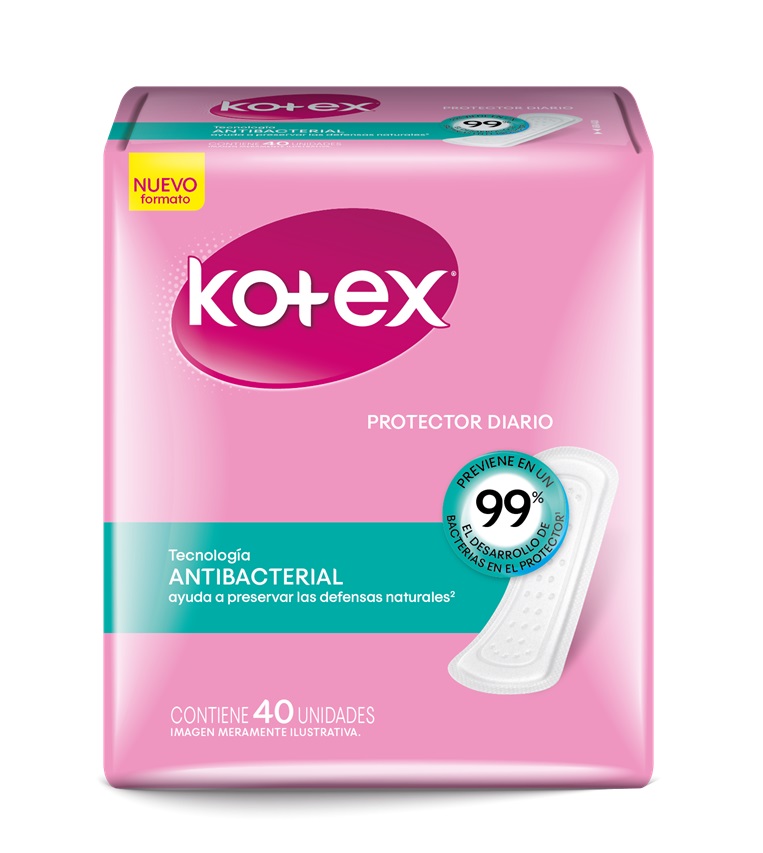 Protector Diario Kotex ( 4 x 40 UD )