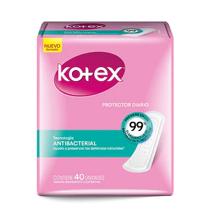 Protector Diario Kotex ( 4 x 40 UD )
