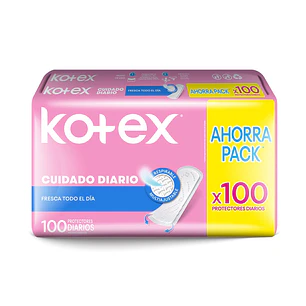 Protector Diario Kotex ( 5 x 100 UD )