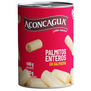 Palmitos Enteros Aconcagua ( 3 x 400 G )