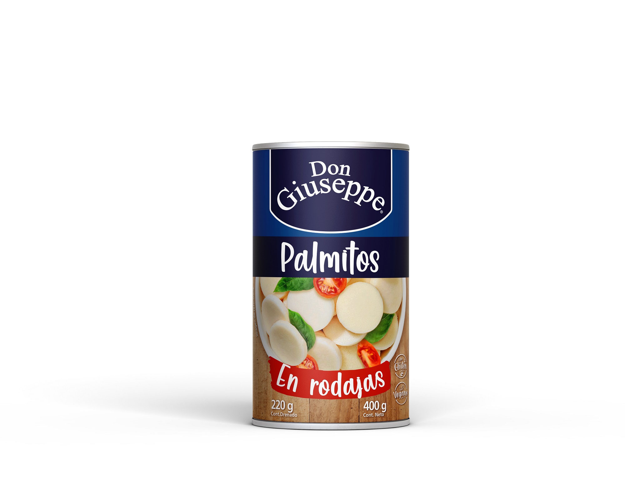 Palmitos Don Giuseppe Rodajas ( 3 x 400G )