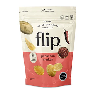 Chips Papa Frita Merkén Flip ( 3 x 140 G )