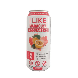 Agua Maracuyá Colágeno I Like ( 3 x 473 ML )