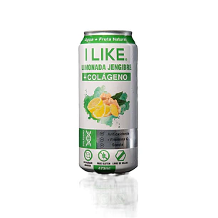 Agua Limonada Jengibre Colágeno I Like ( 3 x 473 ML )