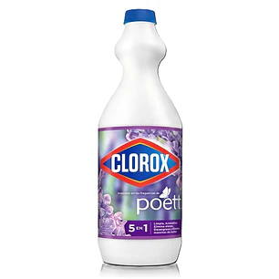 Cloro Líquido Flores de Lavanda Clorox ( 3 x 950 G )