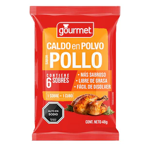 Caldo en Polvo Gourmet Pollo ( 48 G )