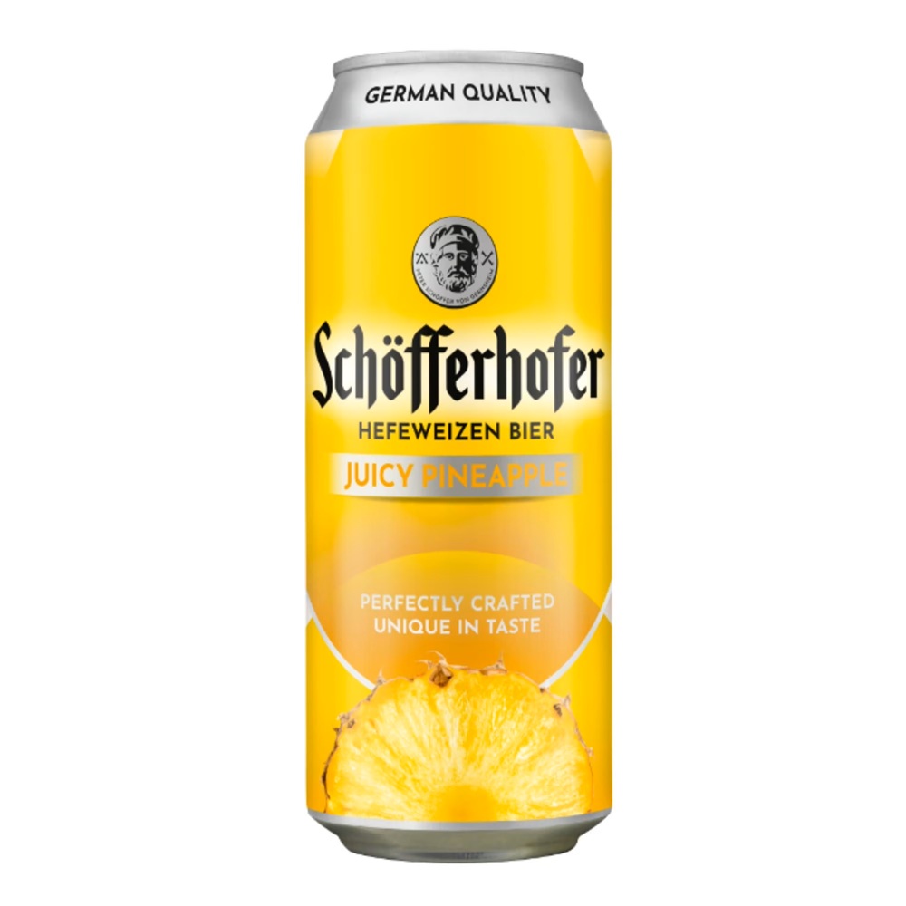 Cerveza Schofferhofer Piña ( 4 x 500 ML )