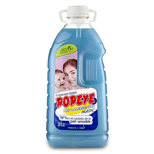 Detergente Líquido Hipoalergénico Botella Popeye ( 3 LT )