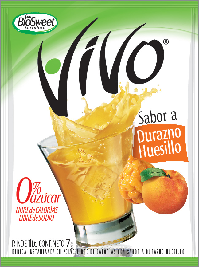 Jugo en Polvo Vivo Huesillo ( 10 UD )