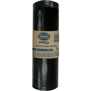 Bolsas de Basura Virutex 120 x 130 CM ( 1 Rollo )