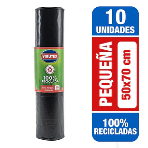Bolsas de Basura Biorollo Virutex 50 x 70 CM ( 1 Rollo )