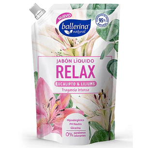 Jabón Ballerina Doypack Relax ( 2 x 750 ML )