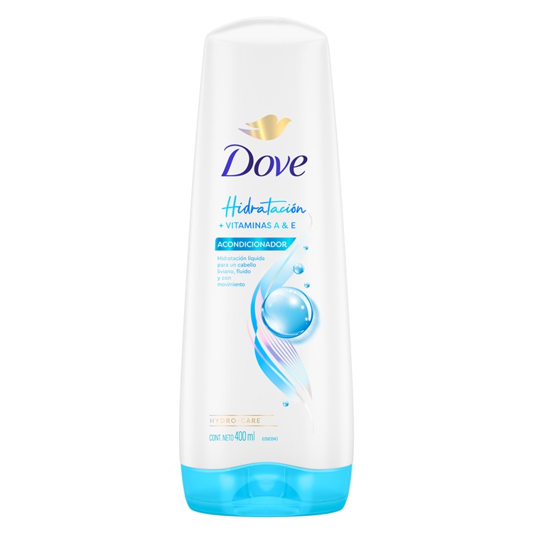 Acondicionador Dove Hidratación ( 2 x 400 ML )