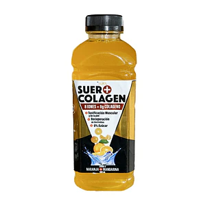 Suero + Colágeno Sabor Naranja y Mandarina ( 3 x 630 ML )