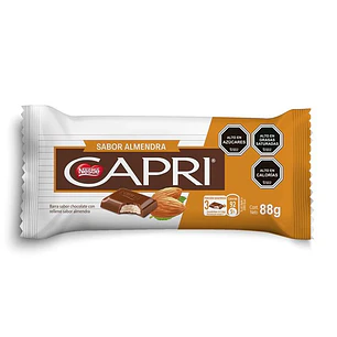 Chocolate Capri Relleno Almendra ( 5 x 88 G )