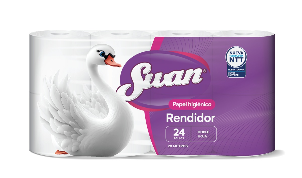 Papel Higiénico Swan Rendidor 20 Metros ( 3 x 24 Rollos )